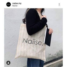 Load image into Gallery viewer, eco carrier jute bag, custom eco shopping bag