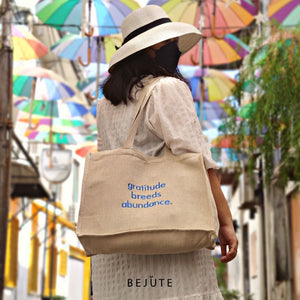 BeYou Eco Tote - Custom Embroidery