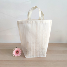 Load image into Gallery viewer, Natural White Square Tote Eco Bag - 10 pcs