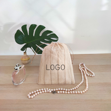 Load image into Gallery viewer, Drawstring Eco Pouch 10&quot;x12&quot;  (Custom LOGO PRINT)